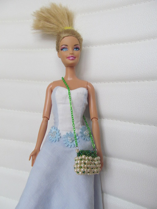 Barbie - zelená kabelka — foto 1
