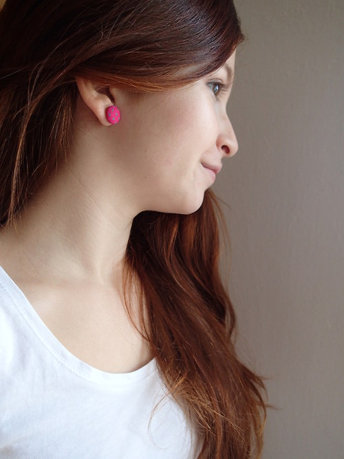 Dotty Buttons (Hot pink-Green) — foto 1