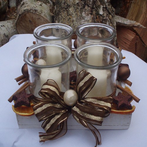Adventní věnec netradiční — foto 1