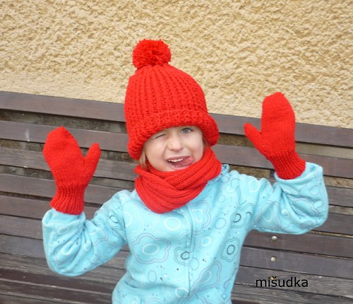 Zimní souprava pro malou holčičku — foto 1