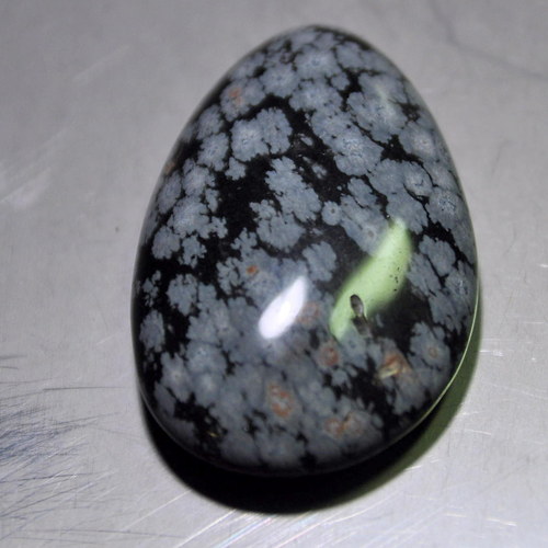 OBSD Obsidián vločkový 42x28 mm — foto 1