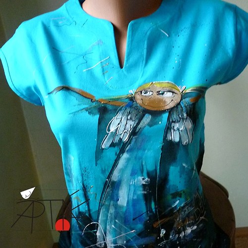 Triko "jSem andĚl", M/L — foto 1