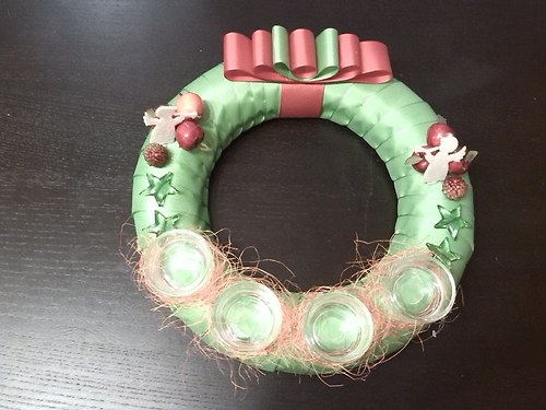 Adventní svícen na stůl — foto 1
