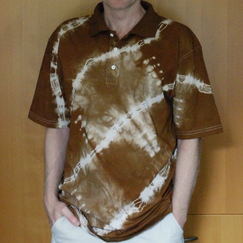 Batikovaná polokošile — foto 1