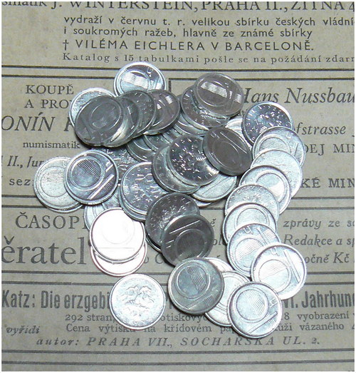 10 haléře - 50 kusů — foto 1