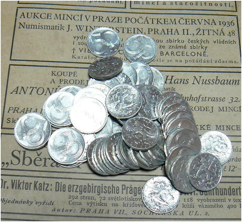 50 haléře - 50 kusů — foto 1