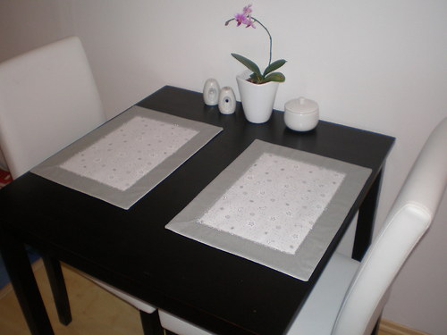 Stříbrné prostírání — foto 1