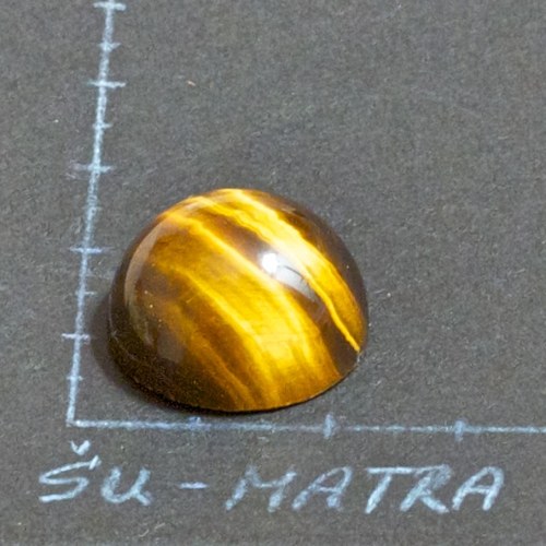Tygří oko - kabošon — foto 1