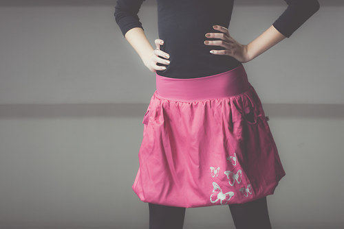 Dark pink butterflies — foto 1