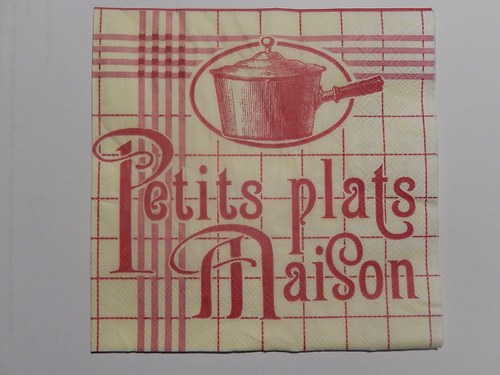 Ubrousek na decoupage - petits plats — foto 1