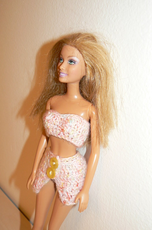 Letní komplet pro Barbie - sleva ze 44,-Kč