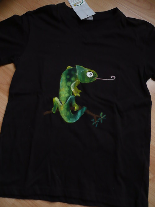 Tričko S Chameleonem — foto 1