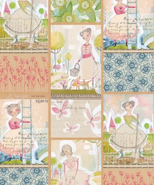 Látka The Sweet Life patchwork — foto 1