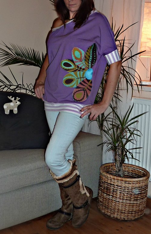 Tričko/tunika extravagancia na přání — foto 1
