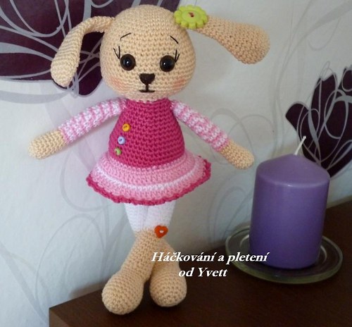 Zaječí slečna - návod na háčkování.