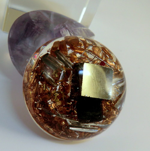 Orgonit3 - Pyrit / Magnetit * Síla okamžiku... — foto 1