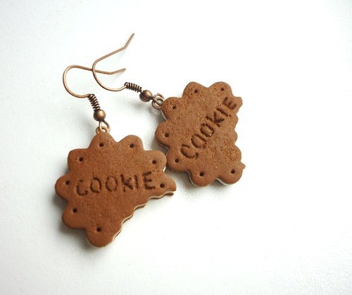 Cookies náušnice — foto 1
