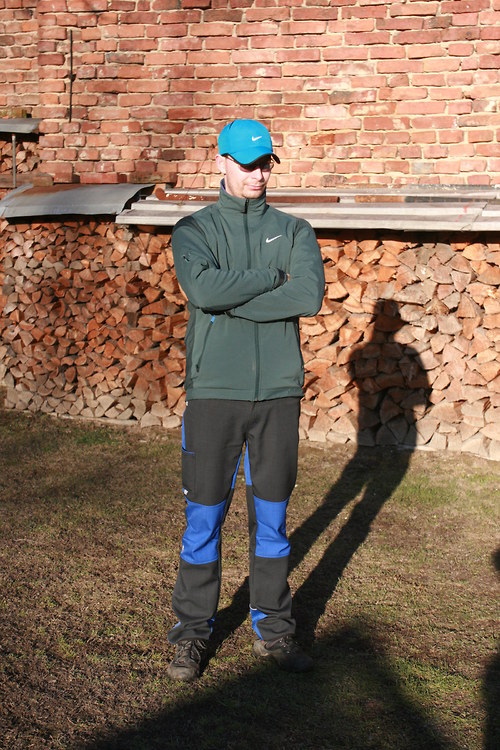 Softshellové kalhoty pro pány-kluky :-) na přání — foto 1