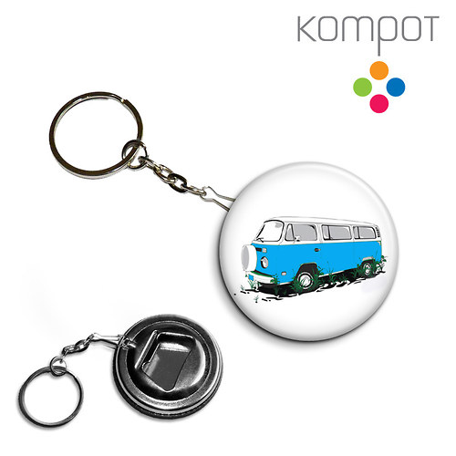Klíčenka + Otvírák :: Minibus, více barev — foto 1