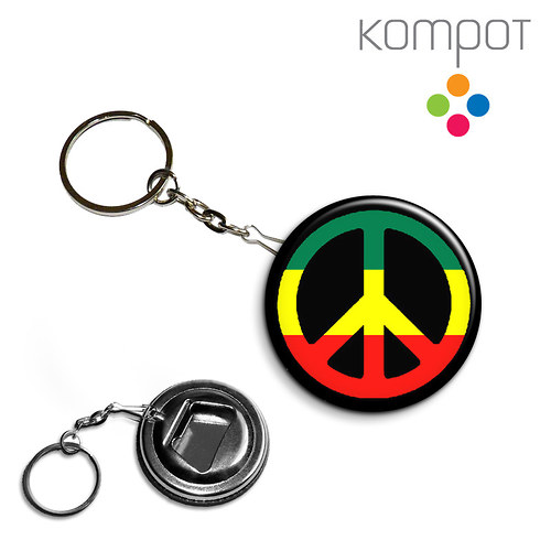 Klíčenka + Otvírák :: Peace, více barev — foto 1