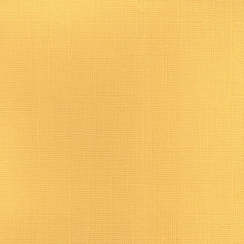 Texturovaný papír Basic - sluneční žlutá
