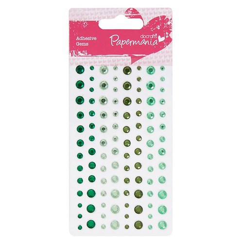 Samolepící kamínky - Capsule Verde (104 ks)