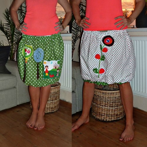 Sukně bláznivá oboustranná .......... — foto 1