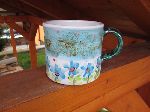 Romanticky modrý..0,6l — foto 1