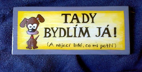 Cedulka na dveře :) — foto 1