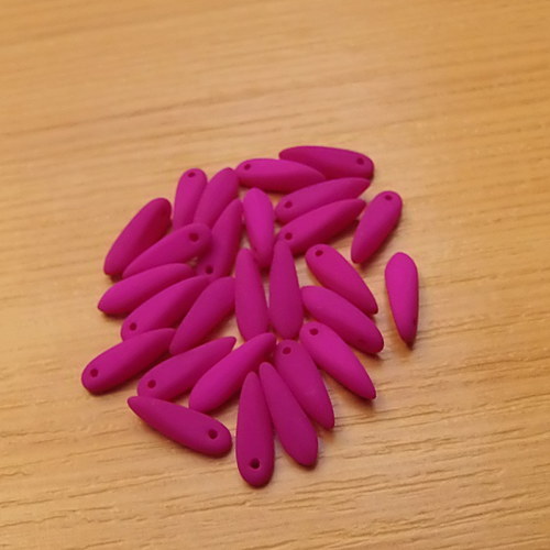 Neonové jazýčky 3 x 11mm - fialové