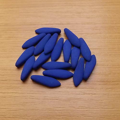 Neonové jazýčky 5 x 16mm - modré