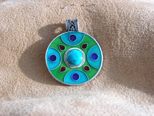 Tyrkysová Mandala — foto 1