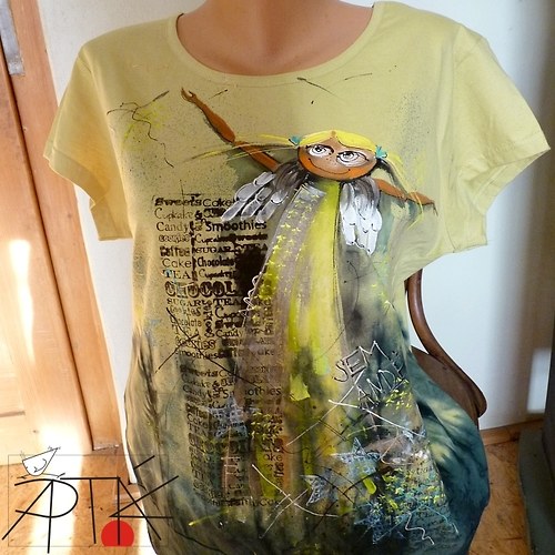 Triko "jSem andĚl", XL/XXL — foto 1