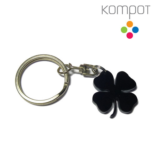 Klíčenka :: ČTYŘLÍSTEK (více barevných variant) — foto 1