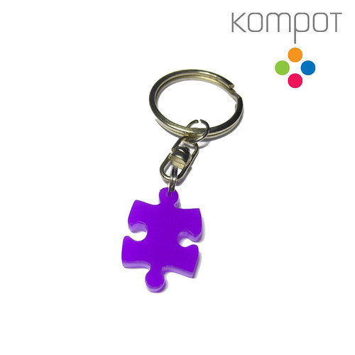 Klíčenka :: PUZZLE (více barevných variant) — foto 1