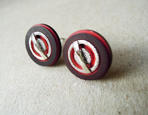 Náušnice 14mm (chirurgická ocel) — foto 1