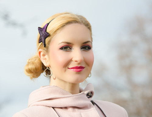 Čelenka s hvězdou Superstar Purple — foto 1