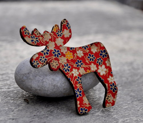 Sob origami červený — foto 1