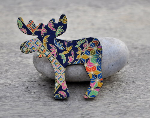 Sob origami geometrický — foto 1