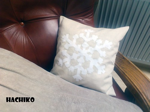 Polštářek s vločkou — foto 1