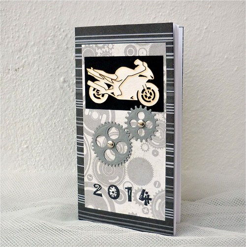 Diář 2014: s motorkou — foto 1