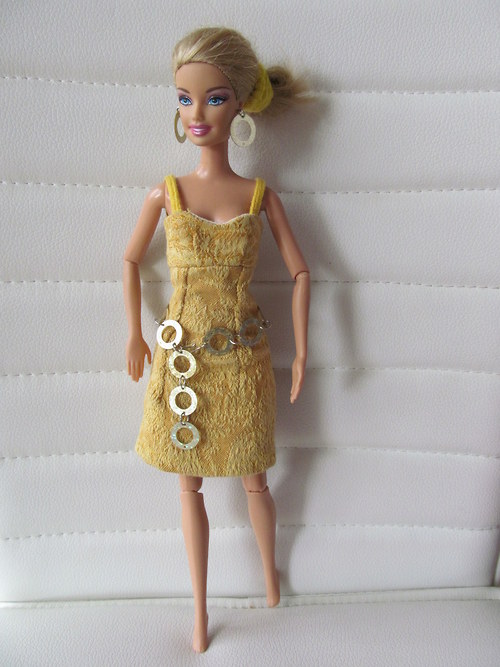 Barbie - pásek a náušnice — foto 1