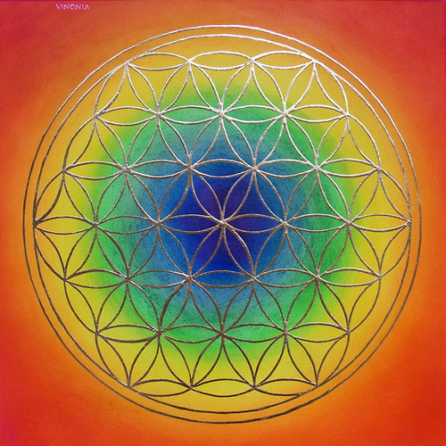 Duhová mandala — foto 1