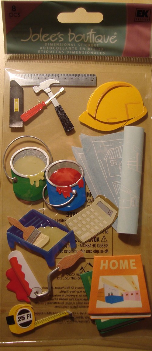 Kutil 3D samolepky scrapbook — foto 1