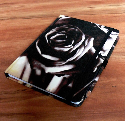 Notes černá růže, A5 — foto 1
