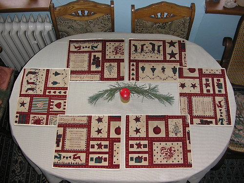 Vánoční prostírání "Merry Christmas" — foto 1
