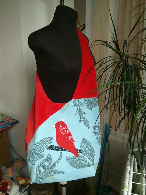 Taška přes rameno " Red bird" — foto 1