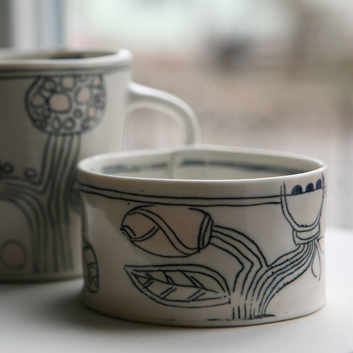 Zahrady - miska (porcelán) — foto 1
