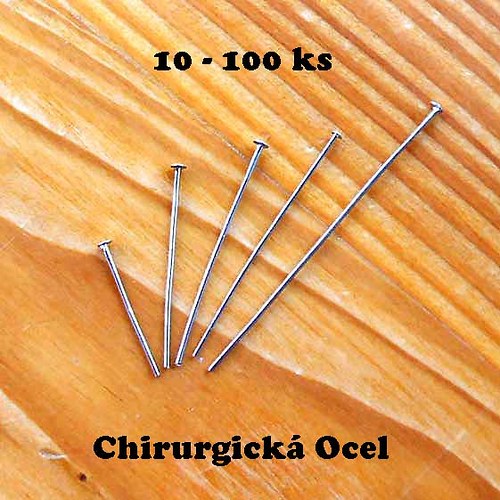 Hřebík 33mm - 10ks - Chirurgická Ocel — foto 1