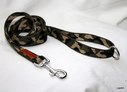 Vodítko popruh maskáč/camo 2cm — foto 1